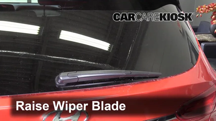 2020 Hyundai Santa Fe Limited 2.4L 4 Cyl. Escobillas de limpiaparabrisas trasero